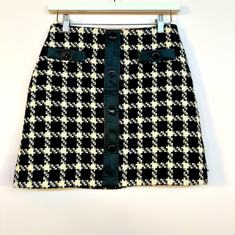 Karen Millen Tweed Skirt, Size: 4 - Picture 1 of 7
